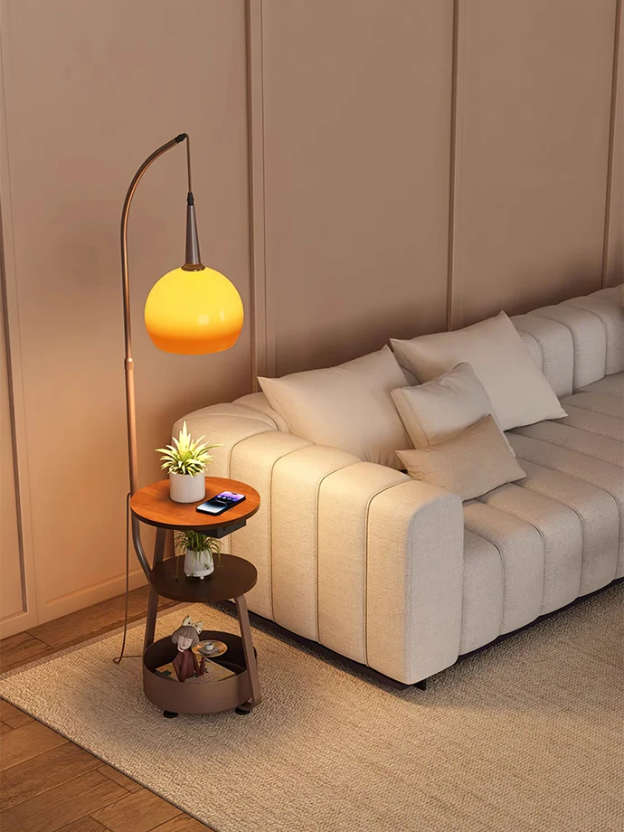 Bauhaus – Moderne Natbordslampe i Klassisk Bauhaus Design til Soveværelset