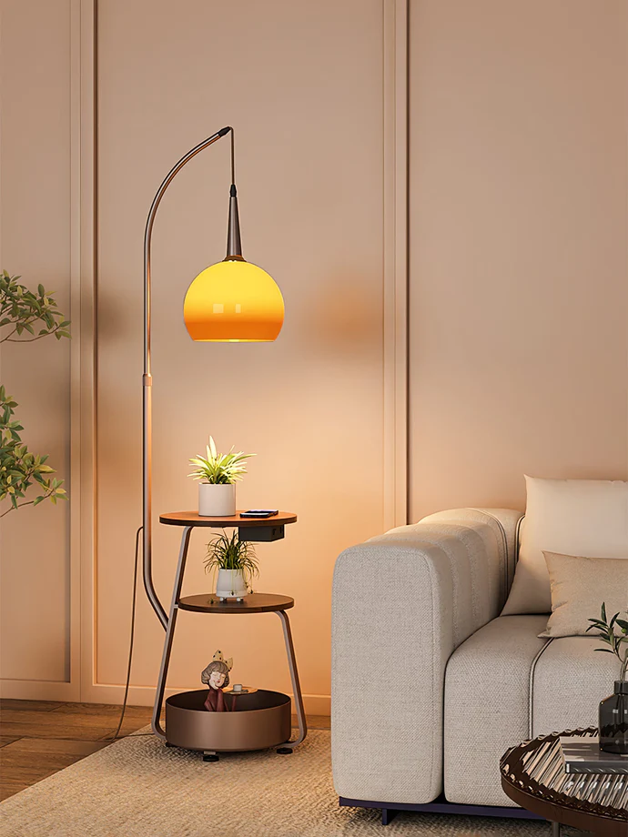 Bauhaus – Moderne Natbordslampe i Klassisk Bauhaus Design til Soveværelset