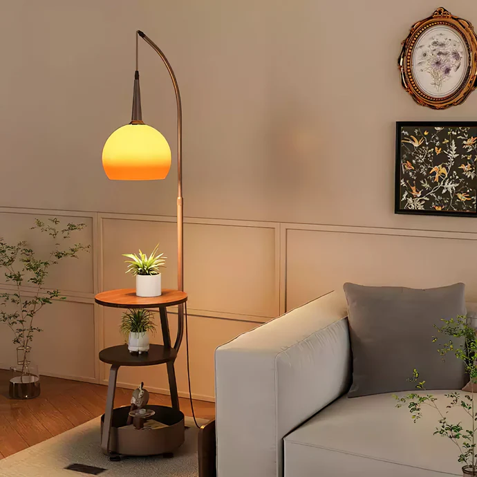 Bauhaus – Moderne Natbordslampe i Klassisk Bauhaus Design til Soveværelset