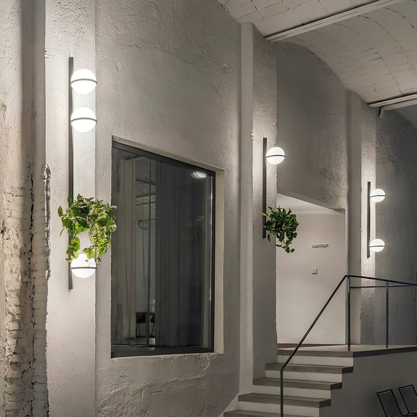 Solstice Glow – Elegant Udendørs Væglampe til Facade, Terrasse og Havebelysning