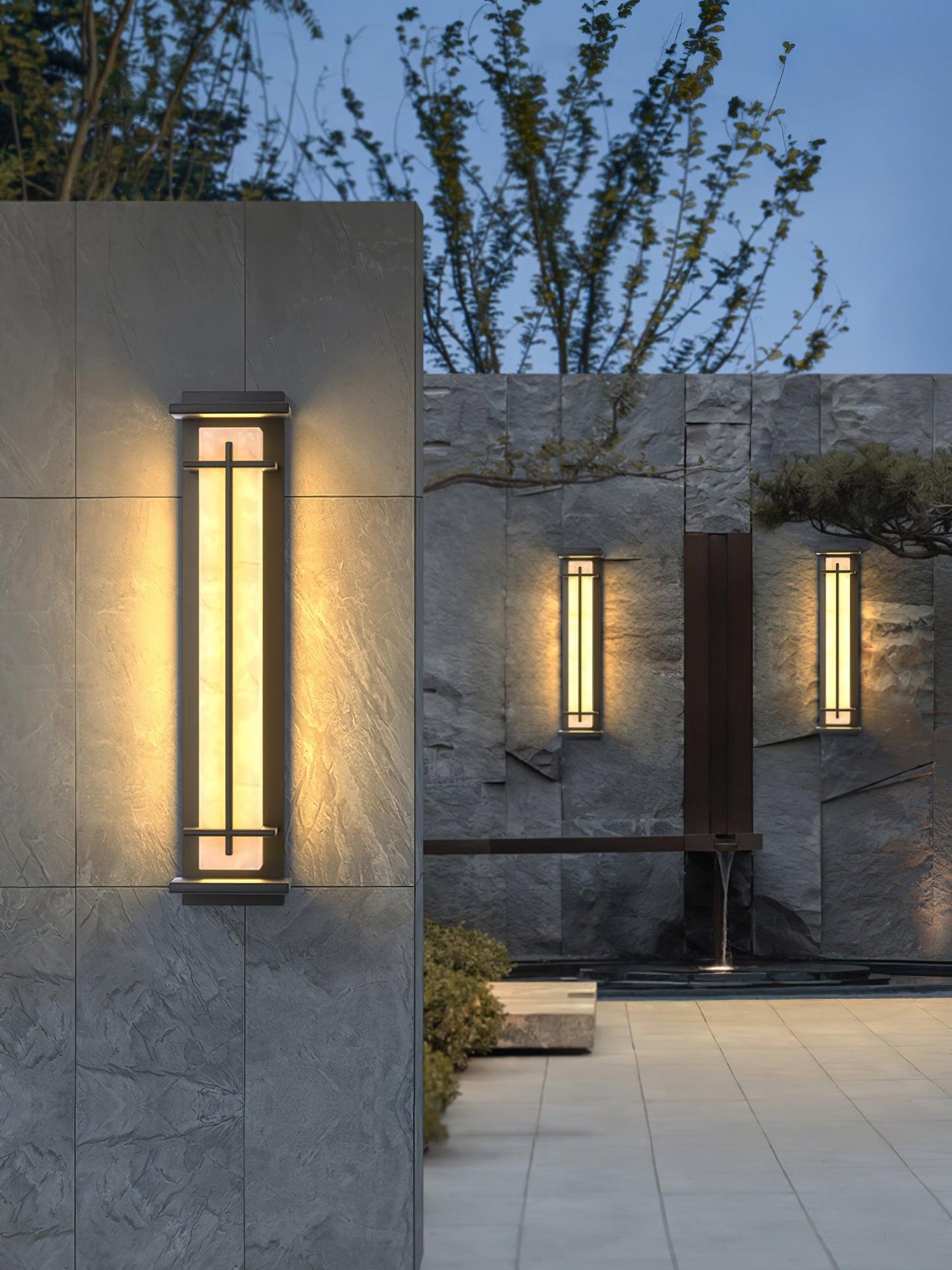 SquareGlow Outdoor – Firkantet Udendørs Væglampe i Moderne Design til Facade og Terrasse
