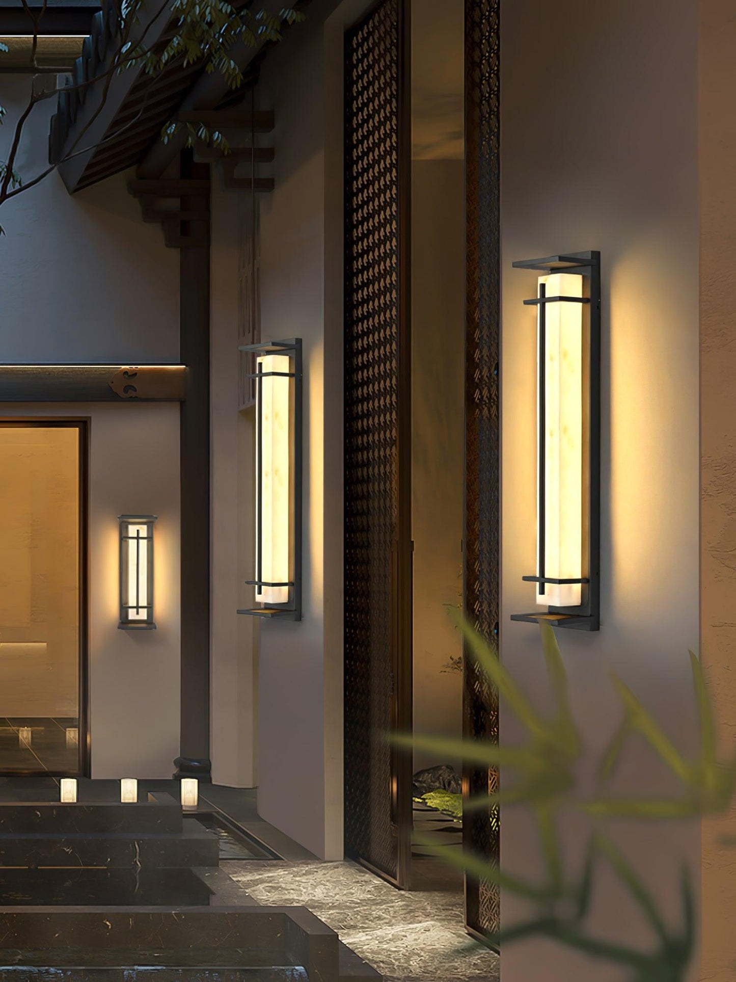 SquareGlow Outdoor – Firkantet Udendørs Væglampe i Moderne Design til Facade og Terrasse