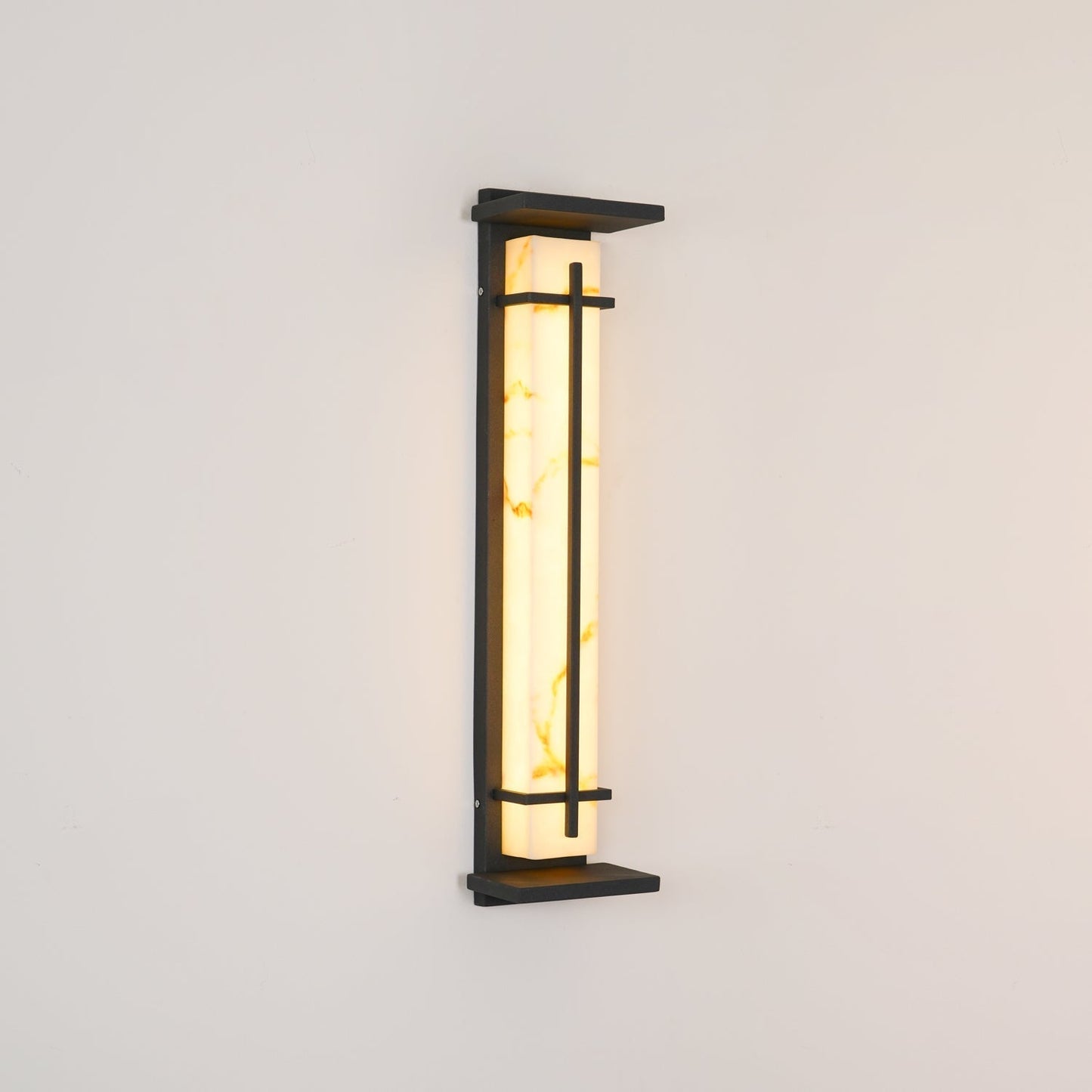 SquareGlow Outdoor – Firkantet Udendørs Væglampe i Moderne Design til Facade og Terrasse