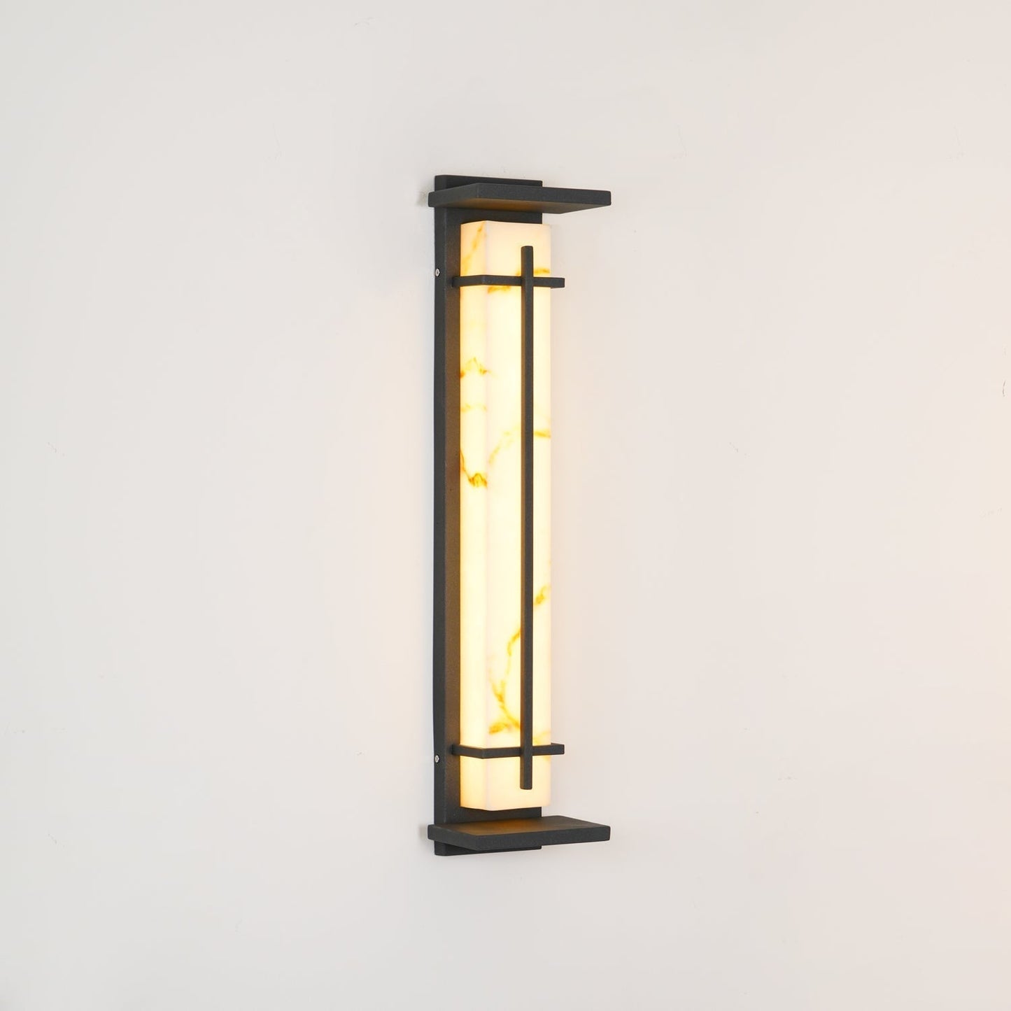 SquareGlow Outdoor – Firkantet Udendørs Væglampe i Moderne Design til Facade og Terrasse