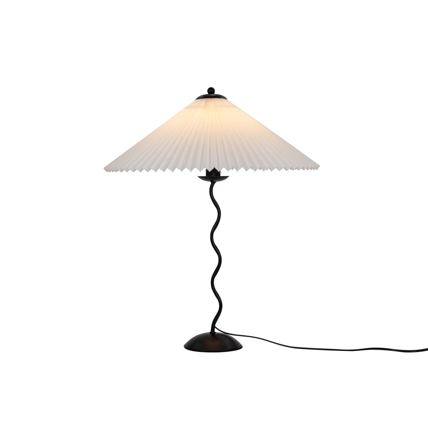 Squiggle bordlampe – Moderne stilfuld lampe til stue, soveværelse og kontor