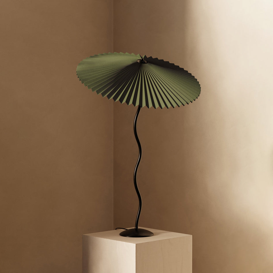 Squiggle bordlampe – Moderne stilfuld lampe til stue, soveværelse og kontor