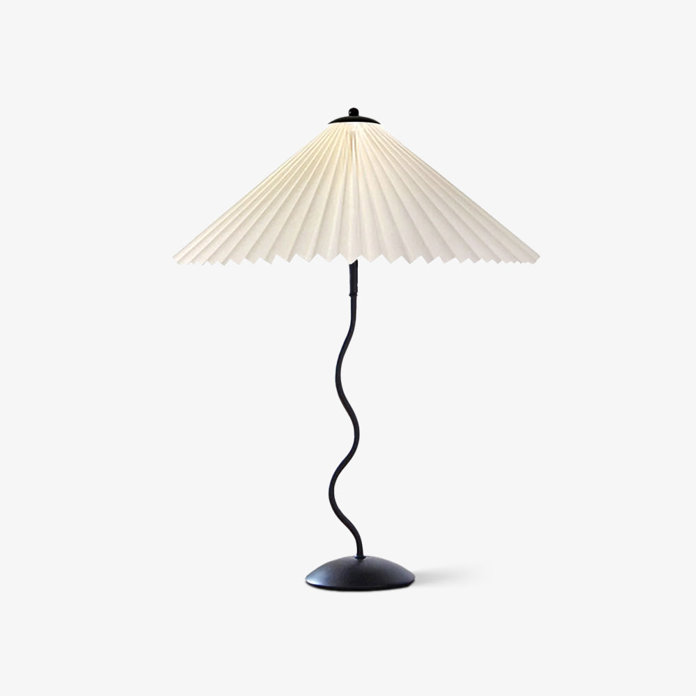 Squiggle bordlampe – Moderne stilfuld lampe til stue, soveværelse og kontor