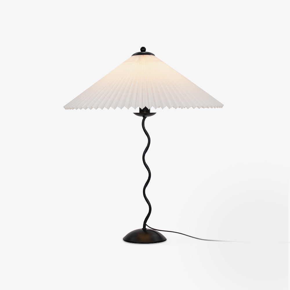 Squiggle bordlampe – Moderne stilfuld lampe til stue, soveværelse og kontor