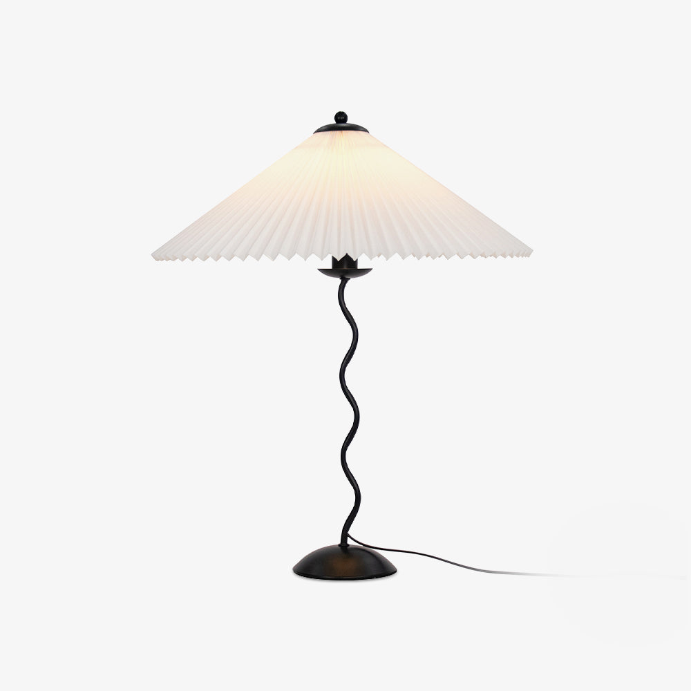 Squiggle bordlampe – Moderne stilfuld lampe til stue, soveværelse og kontor