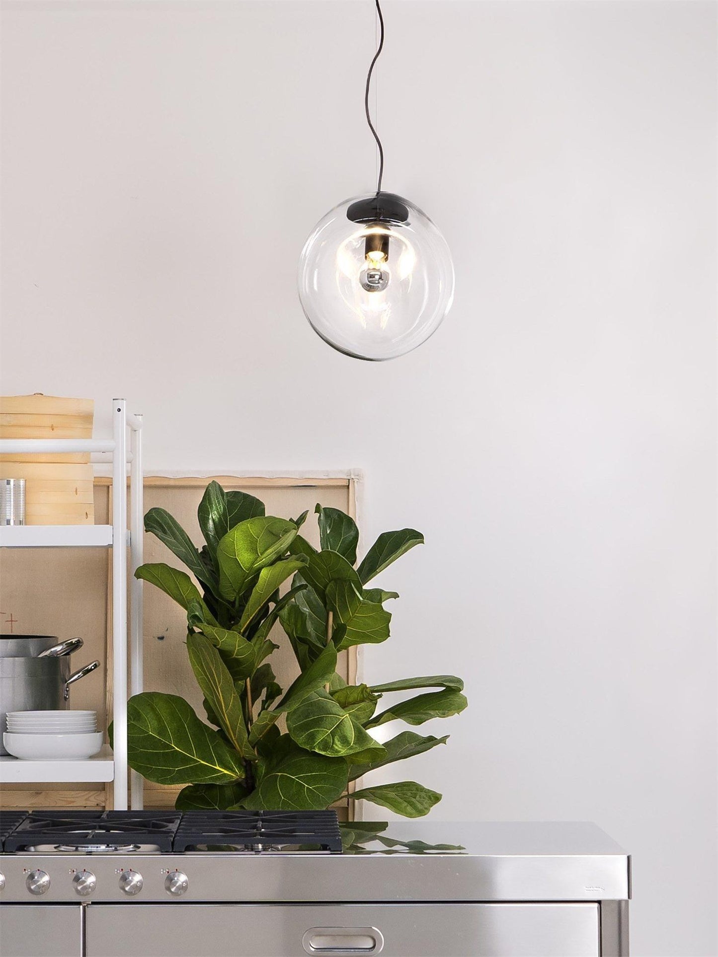 Suspenderet vanddråbe pendel lampe – Elegant moderne hængelampe til stue, køkken og spisestue