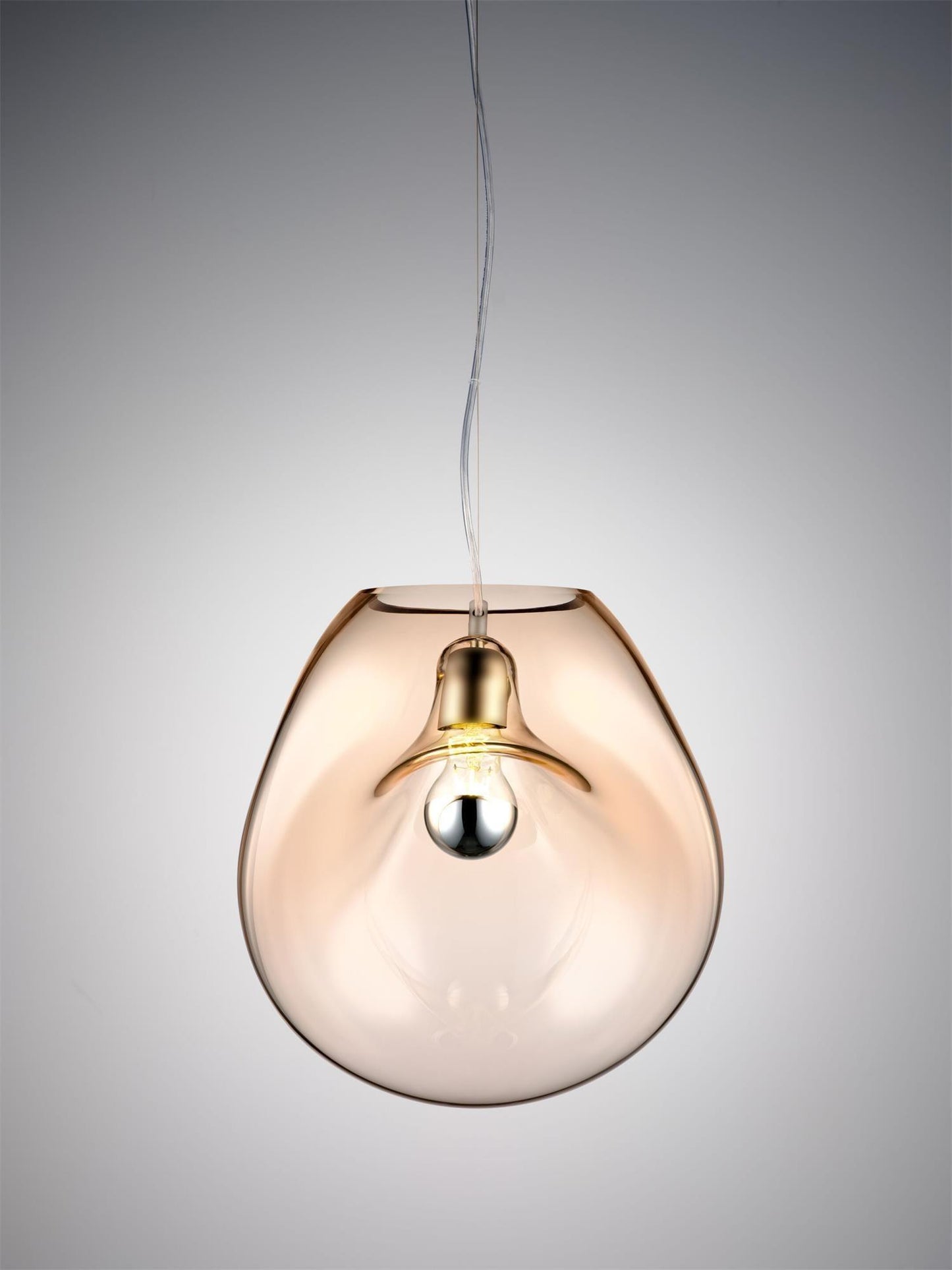 Suspenderet vanddråbe pendel lampe – Elegant moderne hængelampe til stue, køkken og spisestue