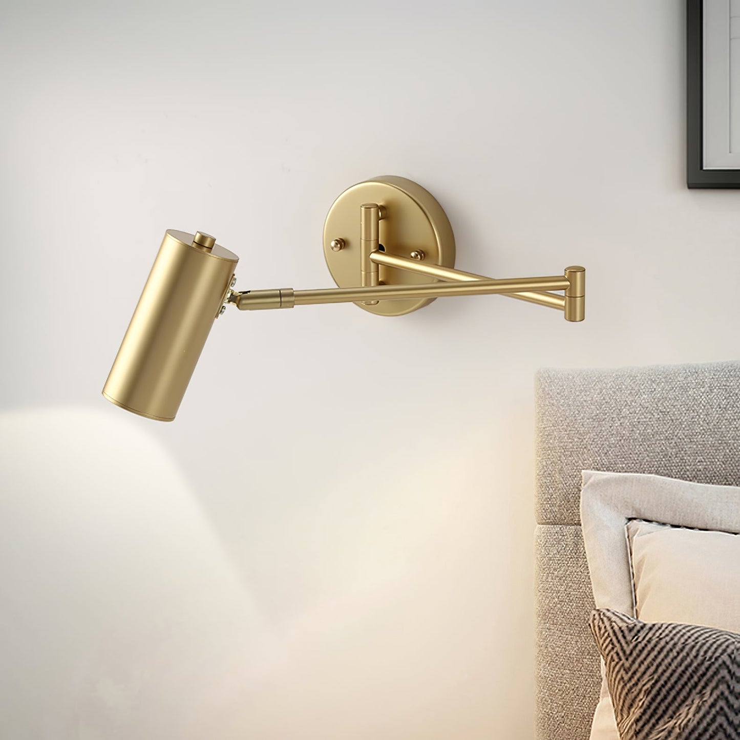 FlexArm Light – Justerbar Svingarm Væglampe til Funktionel og Dekorativ Belysning