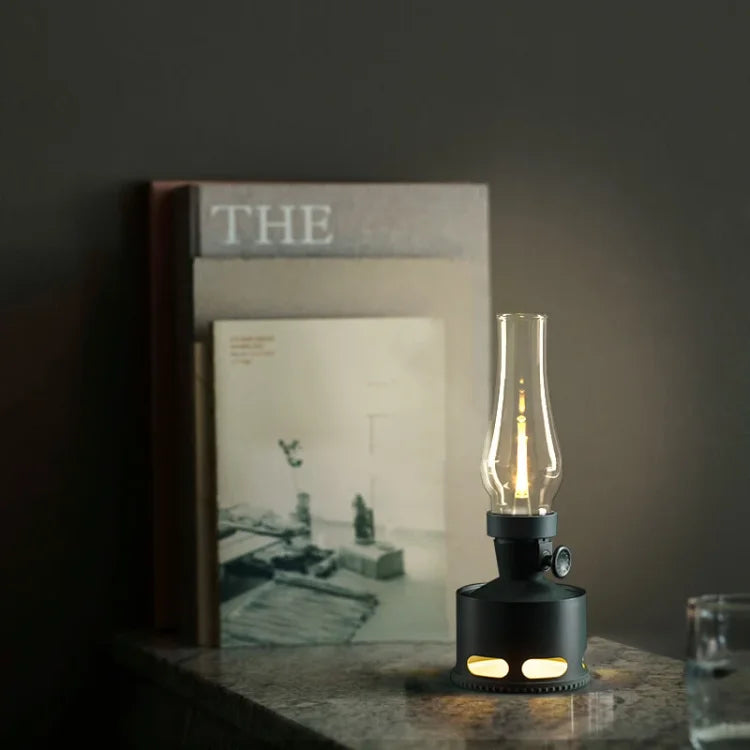 VintageGlow – LED Lanterne i Retro Design til Hygge og Udendørs Stemning