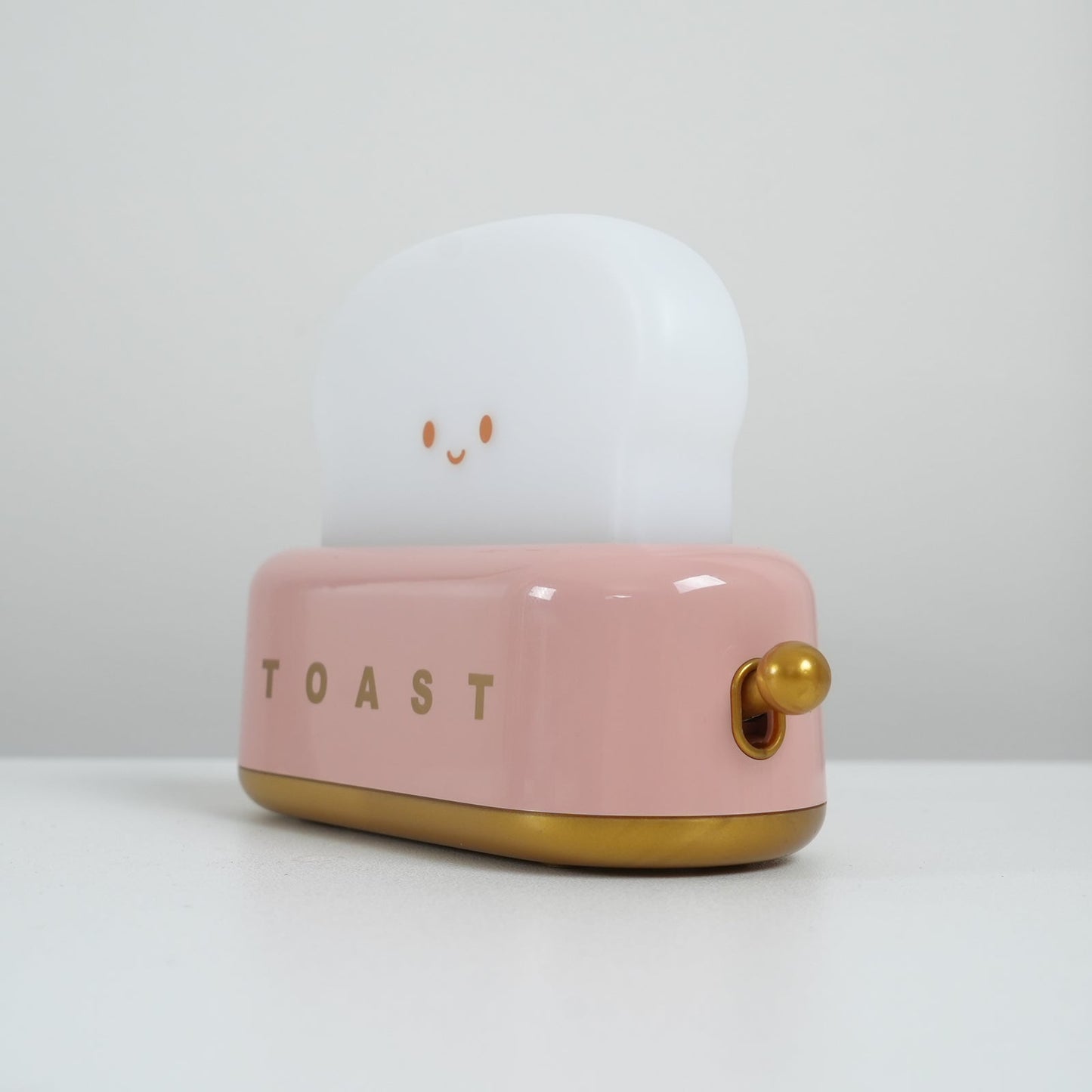 Design af brødrister bordlampe med indbygget batteri – Moderne stilfuld lampe til stue, soveværelse og kontor