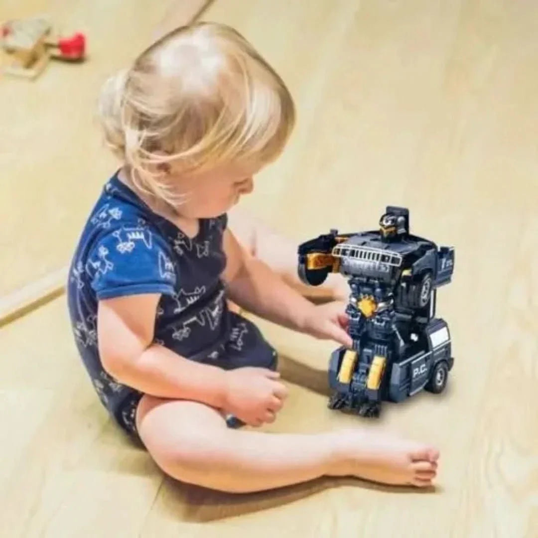 RoboDrive Bil – Transformer Robotlegetøj | Kreative & Actionfyldte Eventyr for Børn