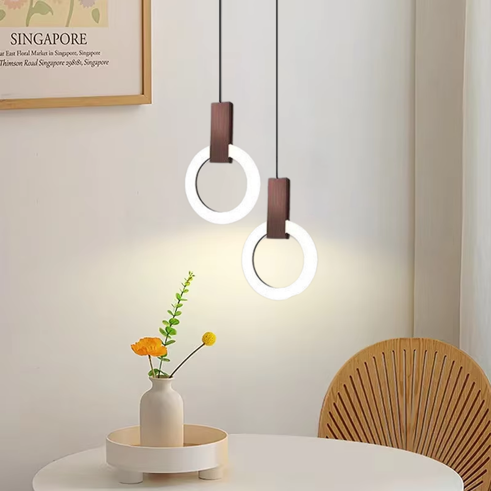 Nordic Ring – Moderne LED Pendellampe i Nordisk Design til Spisestue og Stue
