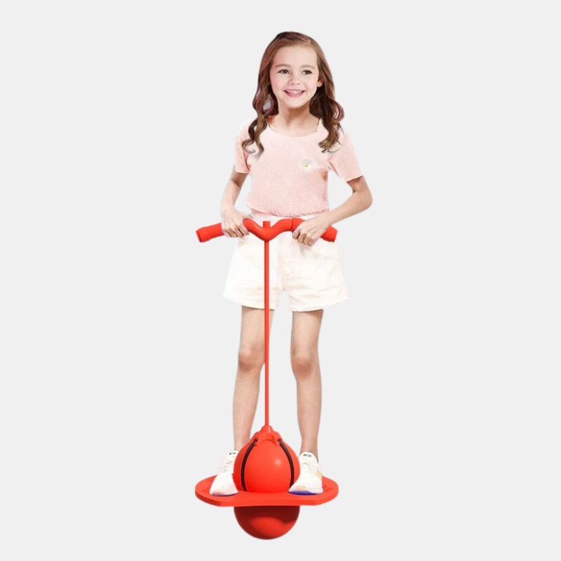 BounceBuddy Pind – Sikker Balance & Hoppelegetøj | Sjov Aktiv Leg for Børn Inde & Ude