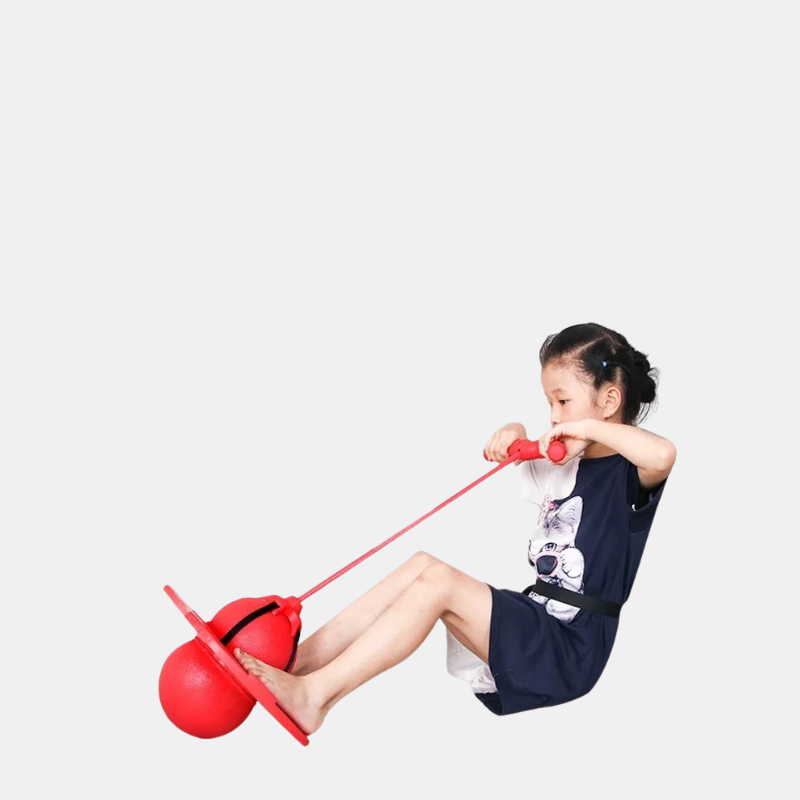BounceBuddy Pind – Sikker Balance & Hoppelegetøj | Sjov Aktiv Leg for Børn Inde & Ude