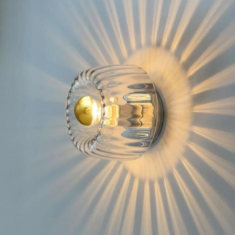 NordicBauhaus Glow – Elegant Væglampe i Skandinavisk Bauhaus-design til Moderne Indretning