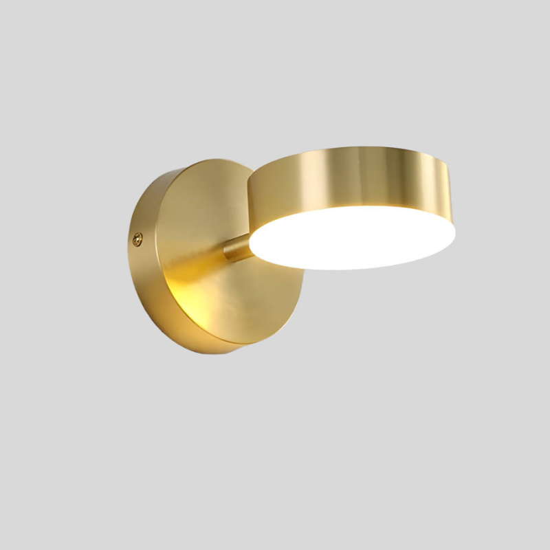 NordicCopper Glow – LED Væglamper i Elegant Kobberfinish til Moderne Skandinavisk Indretning