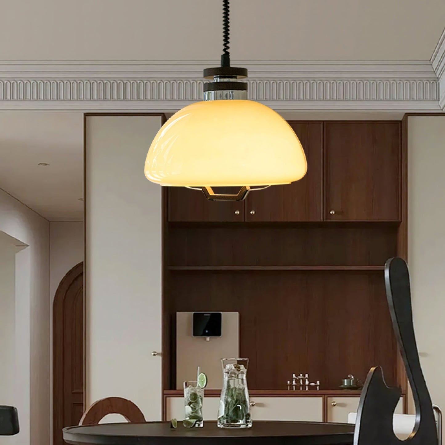 Vela Pudding – Moderne Pendellampe i Elegant Organisk Design til Spisestue og Stue