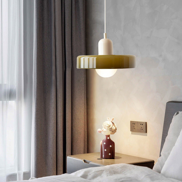 Bauhaus ColorGlass – Pendellampe i Farvet Glas med Ikonisk Bauhaus Design til Moderne Indretning