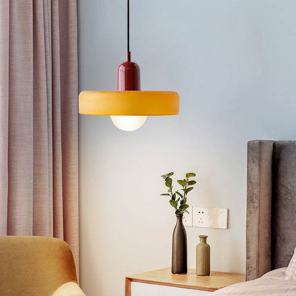 Bauhaus ColorGlass – Pendellampe i Farvet Glas med Ikonisk Bauhaus Design til Moderne Indretning