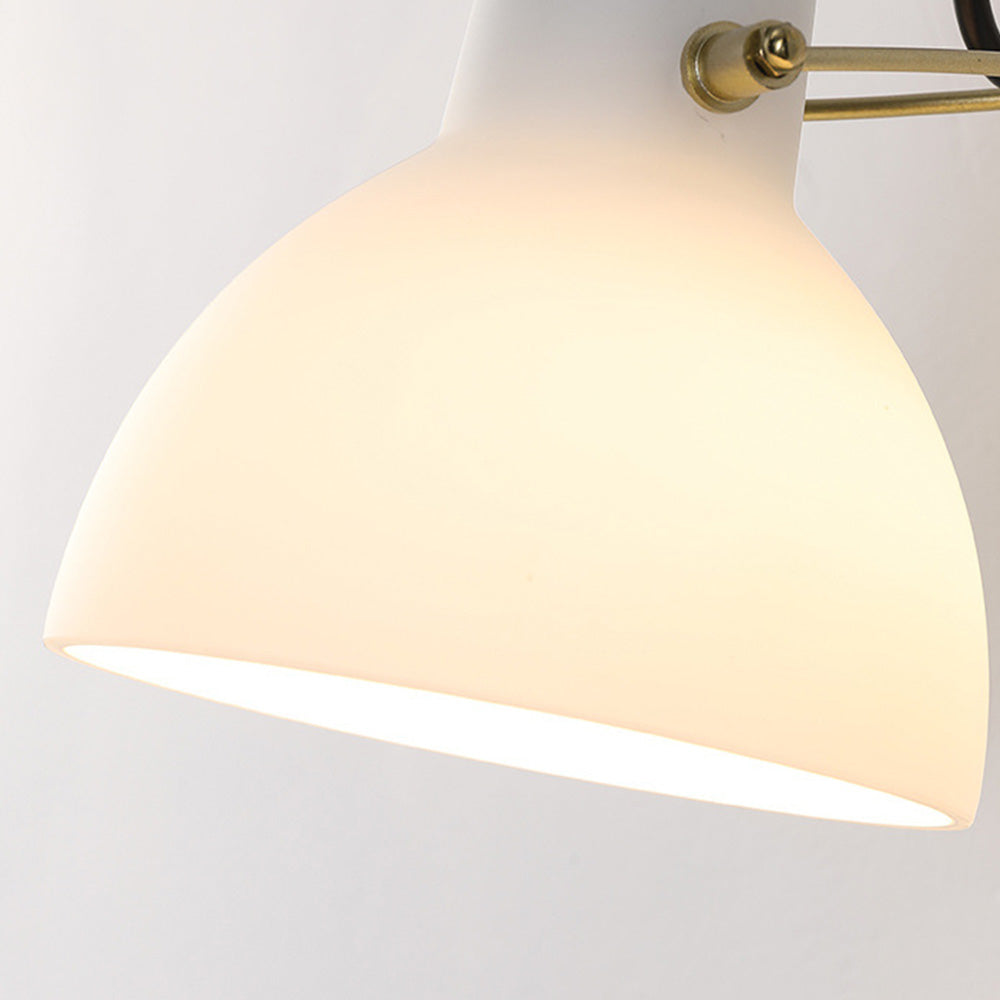 EssenceGlow - Minimalistisk hvid væglampe i glas