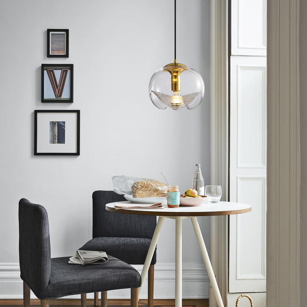 Bølge pendellampe – Moderne design hængelampe til stue, køkken og spisestue