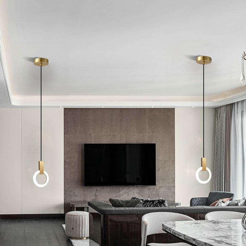 Nordic Ring – Moderne LED Pendellampe i Nordisk Design til Spisestue og Stue
