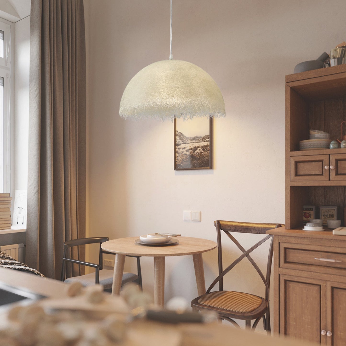 Znts pendellampe – Moderne loft hængelampe til stue, køkken og spisestue