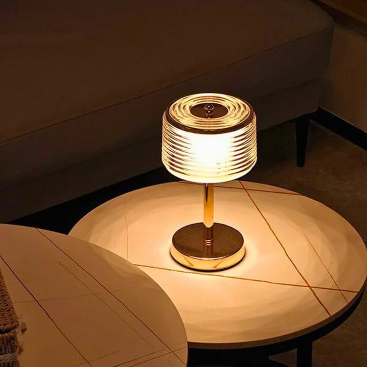 LumiRing – Moderne LED Ring Bordlampe i Elegant Design til Stue og Soveværelse
