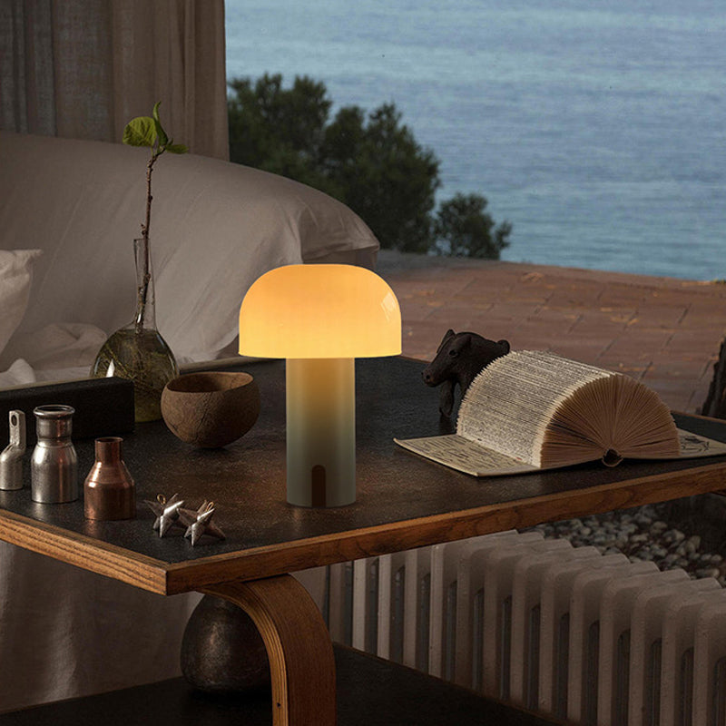 Champignon bordlampe i europæisk design – Elegant moderne lampe til stue, soveværelse og kontor