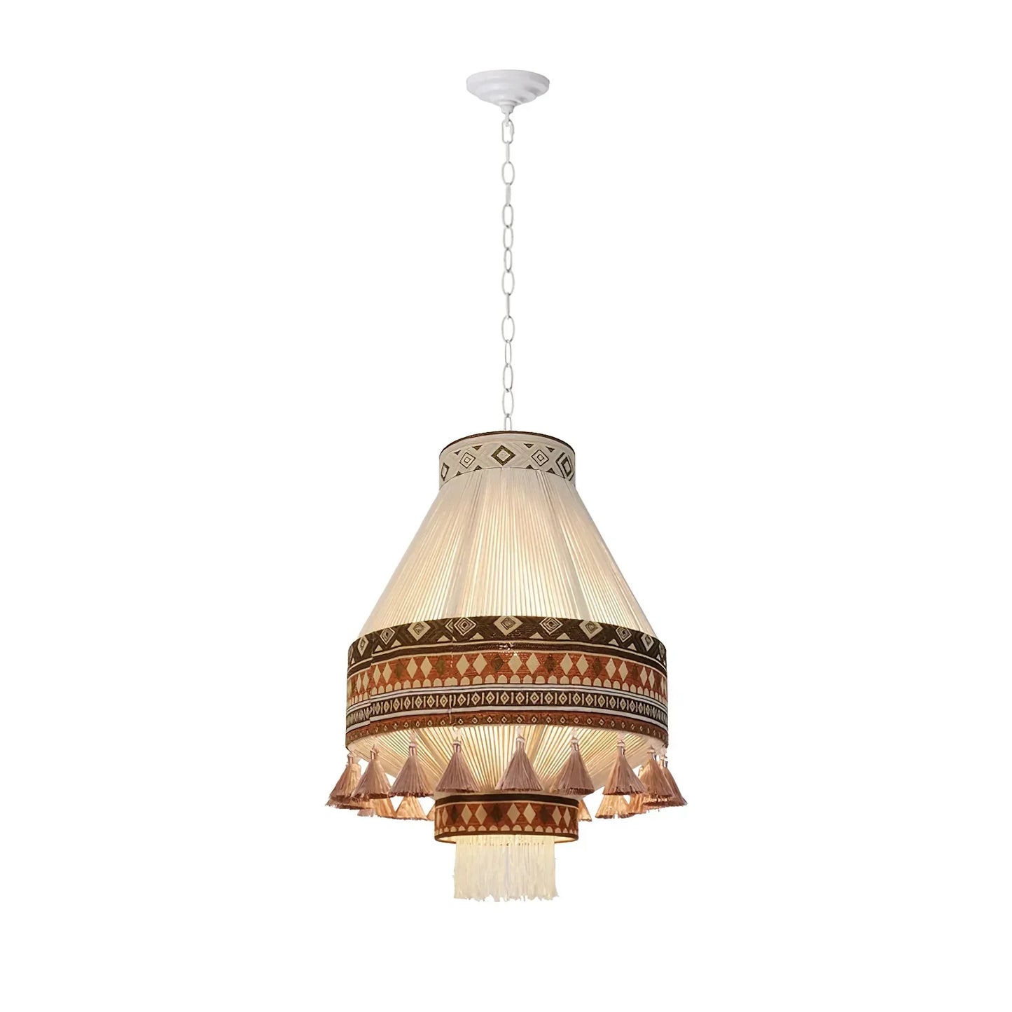 BohoLight – Pendellampe med Frynser i Boheme Design til Stue og Spisestue