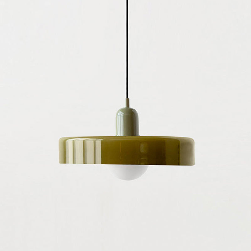 Bauhaus ColorGlass – Pendellampe i Farvet Glas med Ikonisk Bauhaus Design til Moderne Indretning
