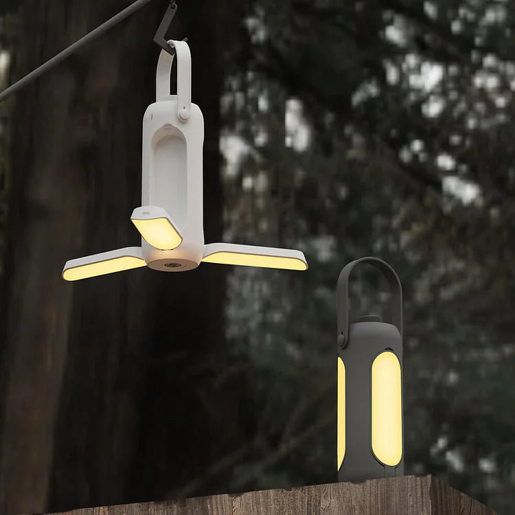 Udendørs bærbar campinglanterne – Praktisk LED lampe til have, terrasse og camping