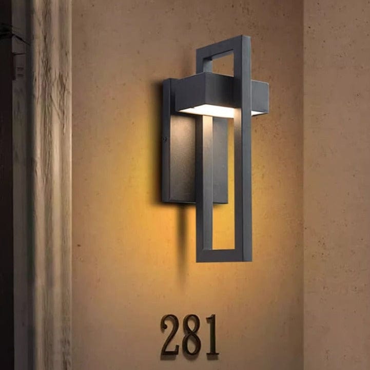 EclatDusk Væglampe – Eksklusiv LED Udendørslampe i Moderne Design