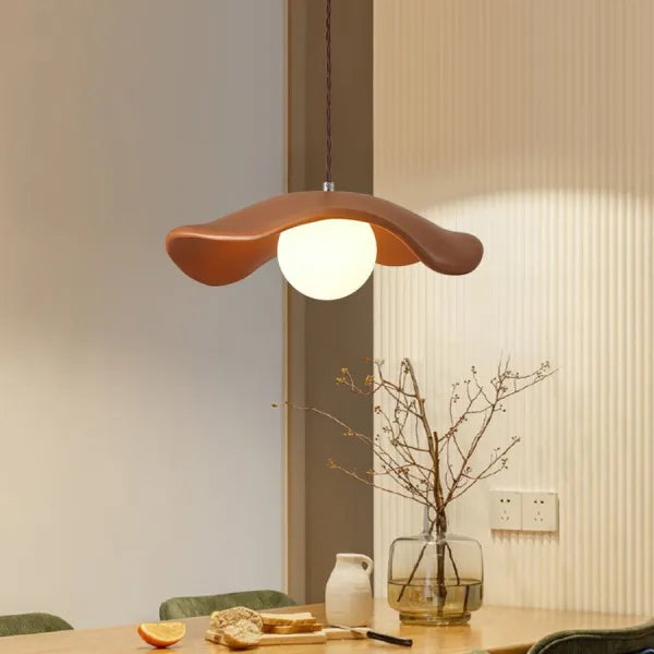 Lotusblad Loftslampe – Bring Naturlig Elegance ind i dit Spiseområde