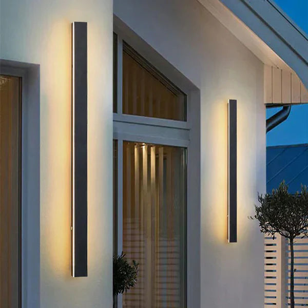 Edge Glow – Moderne LED Væglamper i Elegant Design til Indendørs og Udendørs Belysning