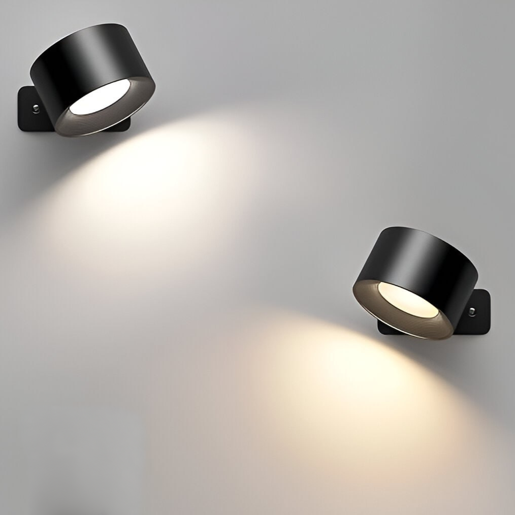 EasyStick Glow – Trådløs LED Væglampe med Nem Montering til Fleksibel Belysning Inde og Ude