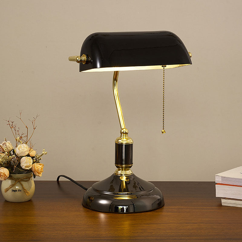 Bordlampe i glas i europæisk stil – Elegant moderne lampe til stue, soveværelse og kontor