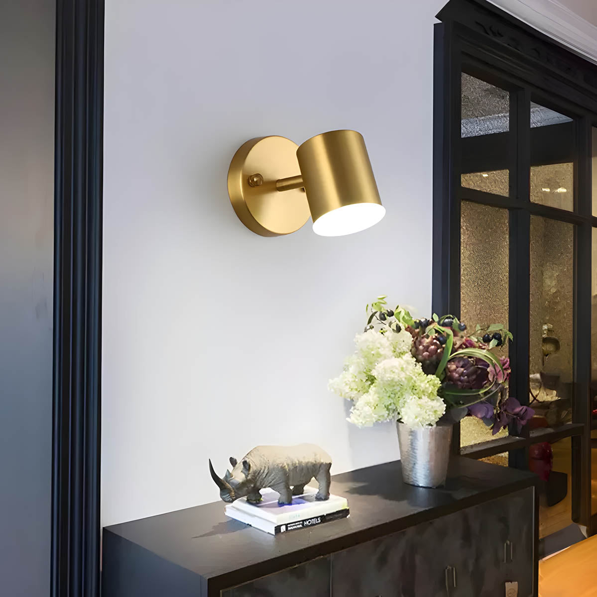NordicCopper Glow – LED Væglamper i Elegant Kobberfinish til Moderne Skandinavisk Indretning