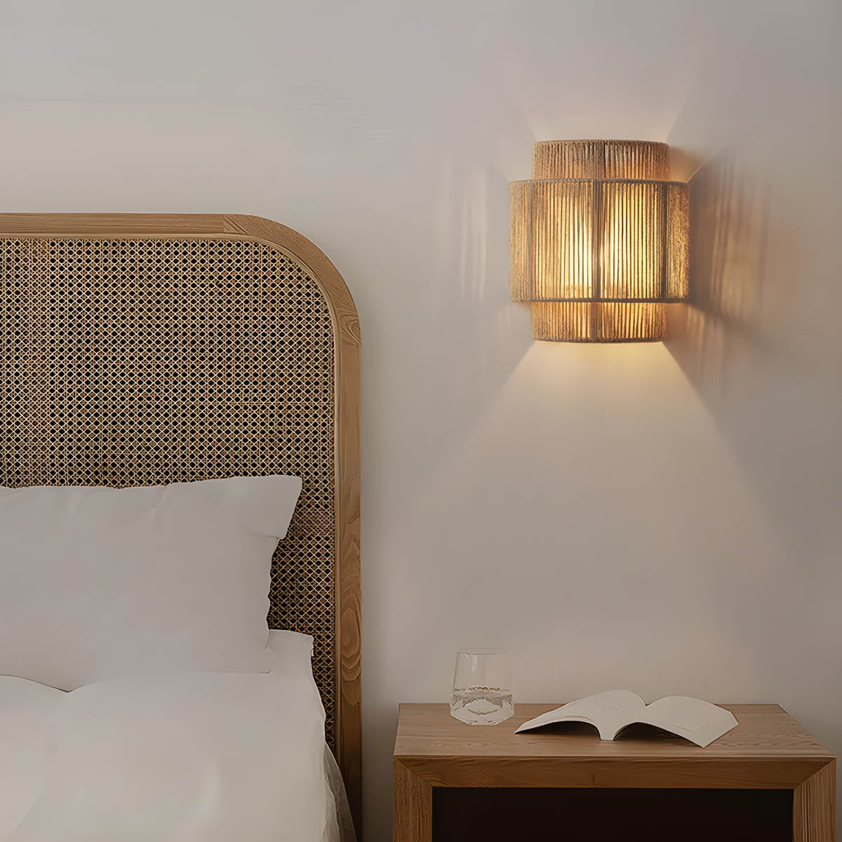 Hikari Glow – Elegant Væglampe i Moderne Japansk-Inspireret Design til Stemningsfuld Belysning