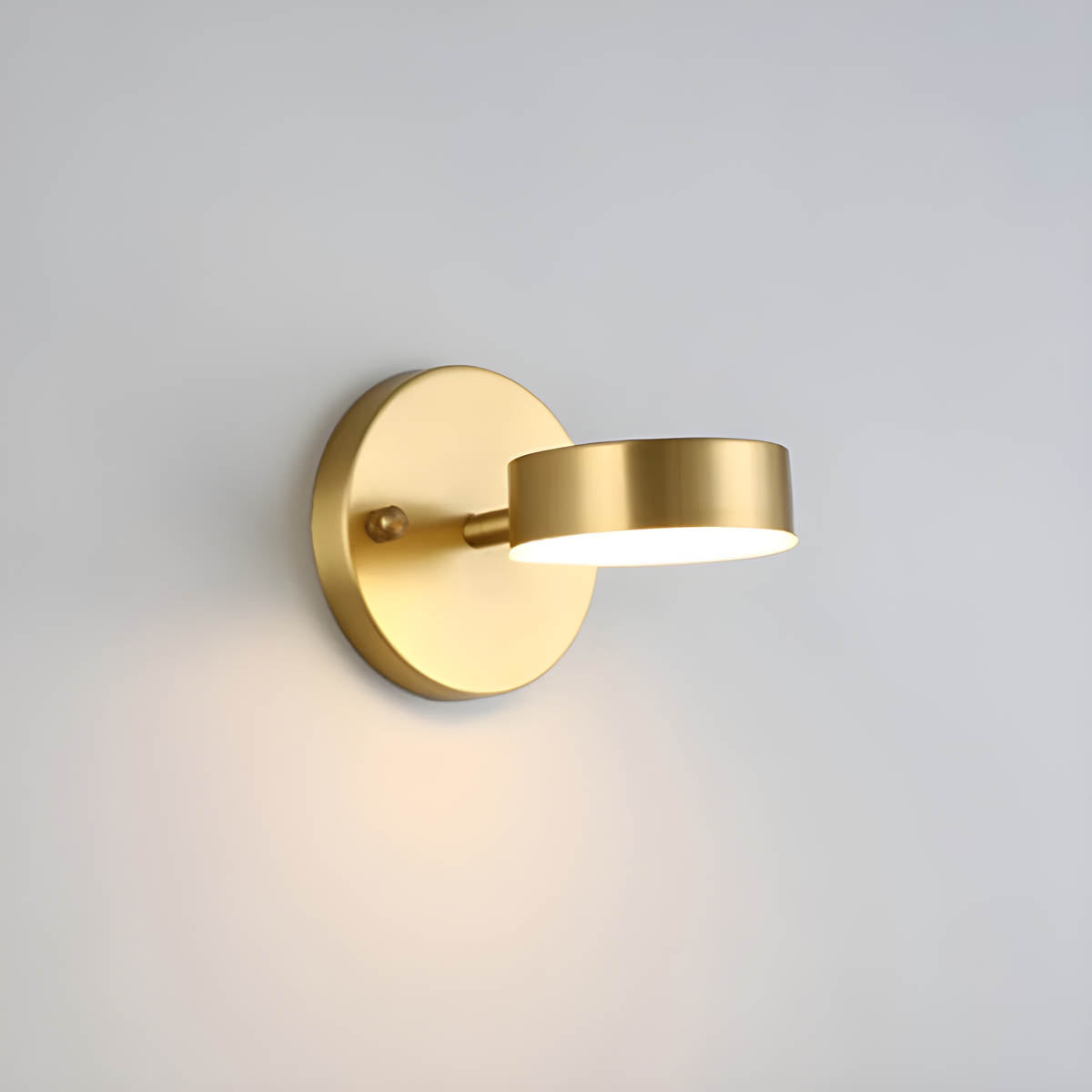 NordicCopper Glow – LED Væglamper i Elegant Kobberfinish til Moderne Skandinavisk Indretning