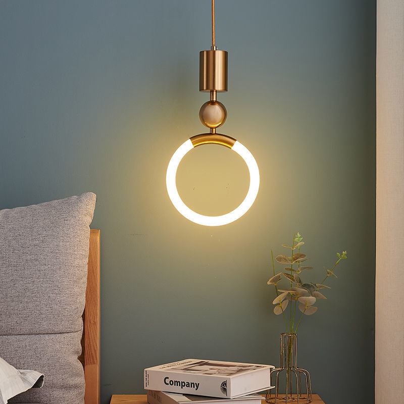 Nordic Simple – Enkel LED Pendellampe i Moderne Nordisk Design til Spisestue og Stue