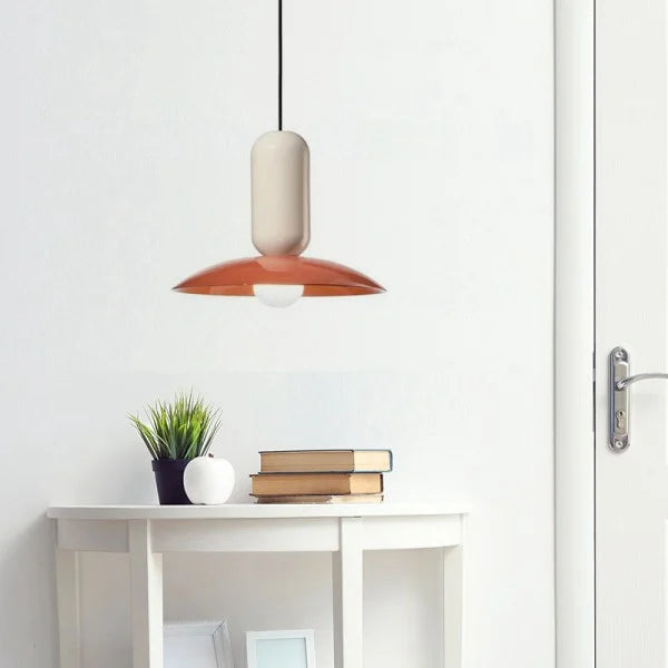 Macaron Pau – Moderne Pendellampe i Frisbee-Inspireret Design til Spisestue og Stue
