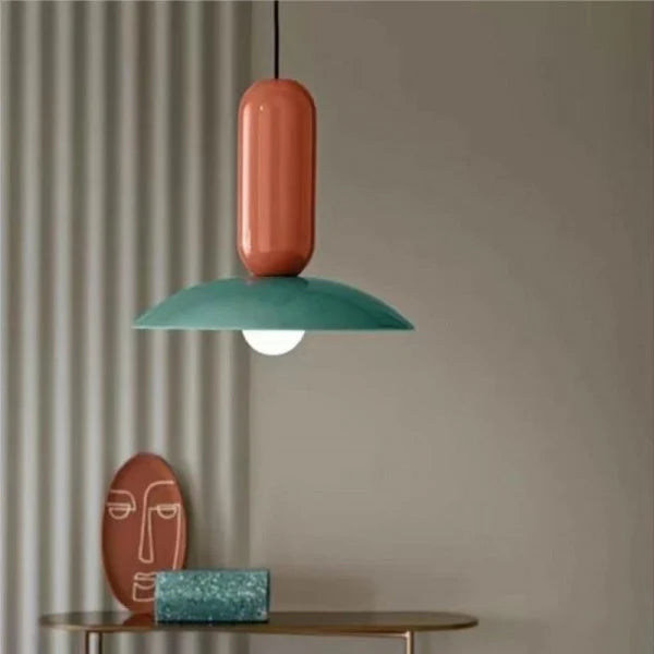 Macaron Pau – Moderne Pendellampe i Frisbee-Inspireret Design til Spisestue og Stue
