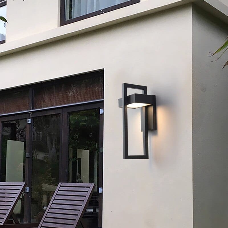 EclatDusk Væglampe – Eksklusiv LED Udendørslampe i Moderne Design