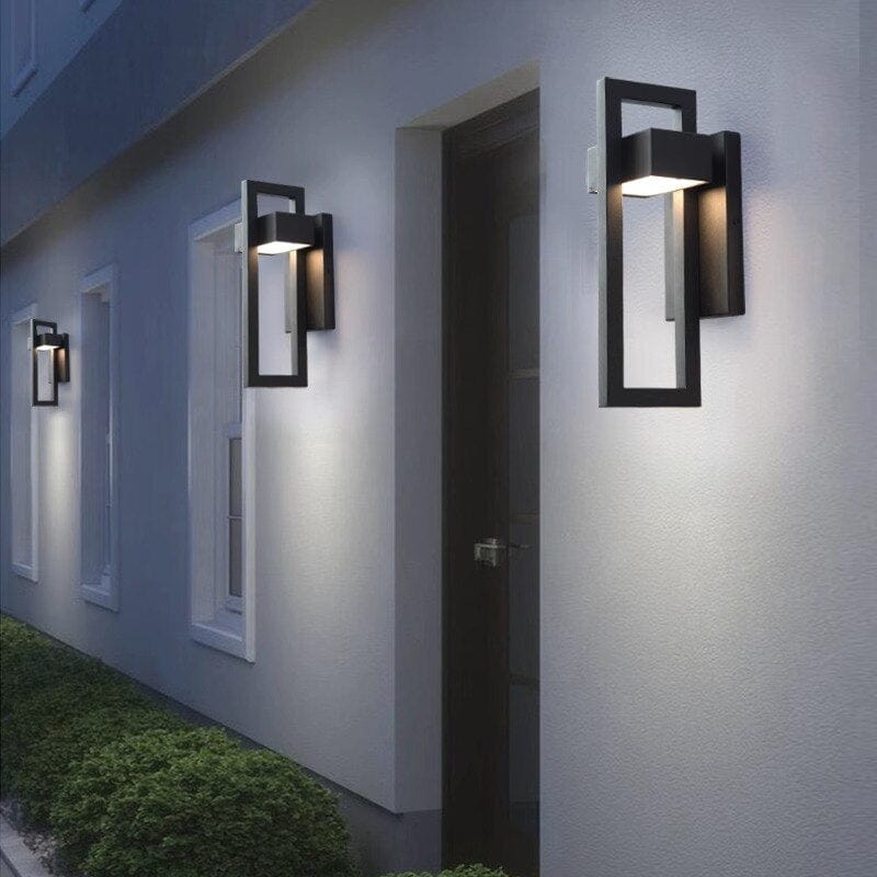 EclatDusk Væglampe – Eksklusiv LED Udendørslampe i Moderne Design