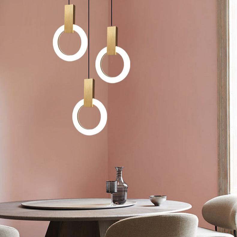 Nordic Ring – Moderne LED Pendellampe i Nordisk Design til Spisestue og Stue